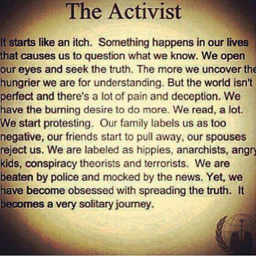 the activist